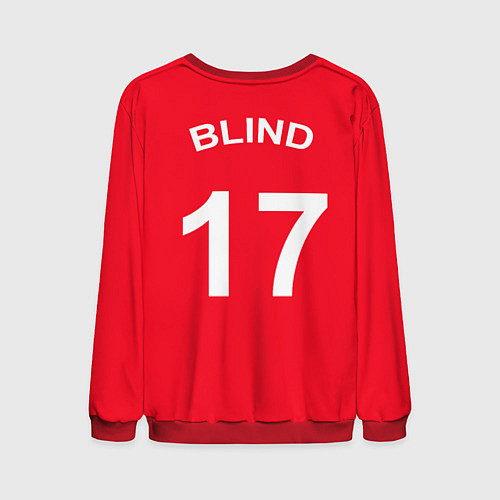 Мужской свитшот Man UTD: Daley Blind / 3D-Красный – фото 2