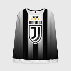 Свитшот мужской Juventus FC: New logo, цвет: 3D-белый