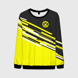 Свитшот мужской Borussia FC: Sport Line 2018, цвет: 3D-черный