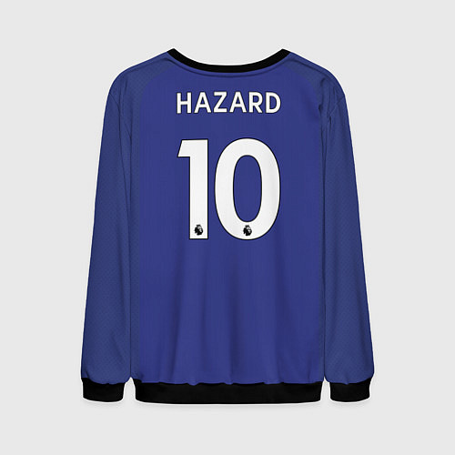 Мужской свитшот Chelsea FC: Hazard Home 17/18 / 3D-Черный – фото 2
