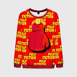 Свитшот мужской Pulp Fiction: Boxing glove, цвет: 3D-красный
