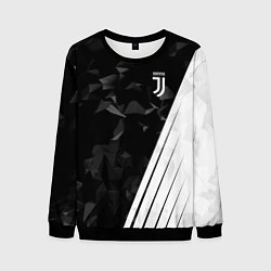 Свитшот мужской FC Juventus: Abstract, цвет: 3D-черный