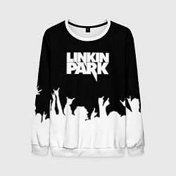 Свитшот мужской Linkin Park: Black Rock, цвет: 3D-белый