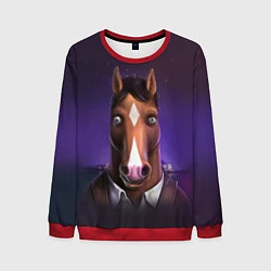 Свитшот мужской BoJack, цвет: 3D-красный