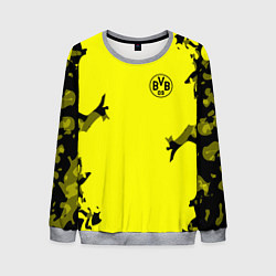 Свитшот мужской FC Borussia Dortmund: Yellow Original, цвет: 3D-меланж