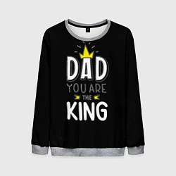 Мужской свитшот Dad you are the King