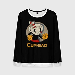 Мужской свитшот Cuphead: Mugman