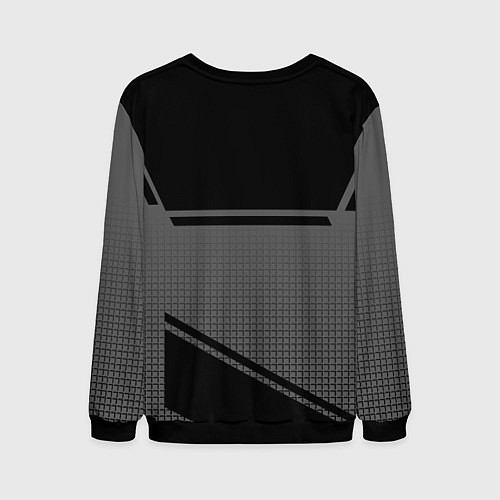 Мужской свитшот Audi: Crey & Black / 3D-Черный – фото 2