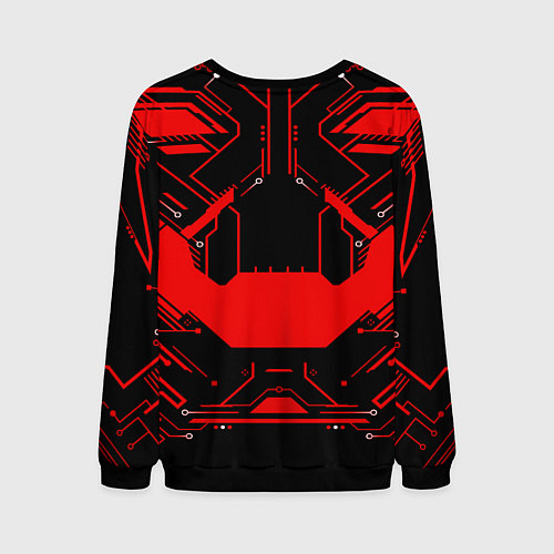 Мужской свитшот CS:GO - Алексей / 3D-Черный – фото 2