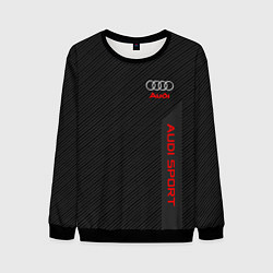 Свитшот мужской Audi: Sport Line, цвет: 3D-черный