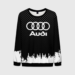 Свитшот мужской Audi: Black Side, цвет: 3D-черный