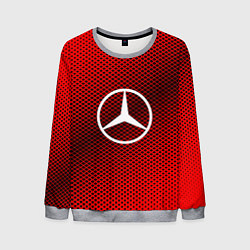 Мужской свитшот Mercedes: Red Carbon