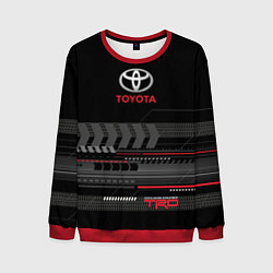 Свитшот мужской Toyota TRD, цвет: 3D-красный