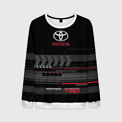 Свитшот мужской Toyota TRD, цвет: 3D-белый