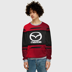 Свитшот мужской Mazda Sport, цвет: 3D-меланж — фото 2