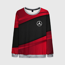 Свитшот мужской Mercedes Benz: Red Sport, цвет: 3D-меланж
