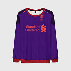 Свитшот мужской FC Liverpool Away 18-19, цвет: 3D-красный