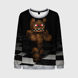 Мужской свитшот Minecraft: Freddy FNAF