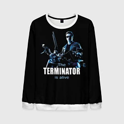 Мужской свитшот Terminator: Is alive