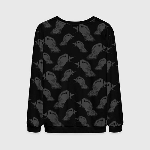 Мужской свитшот GUSSI Style / 3D-Черный – фото 2