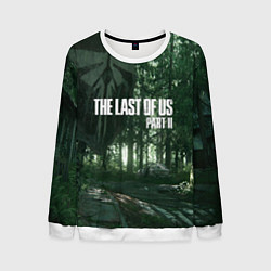 Свитшот мужской The Last Of Us: Dark Forest, цвет: 3D-белый