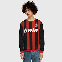 Свитшот мужской AC Milan: Ronaldo Retro, цвет: 3D-красный — фото 2