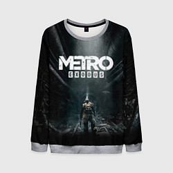 Свитшот мужской Metro Exodus, цвет: 3D-меланж