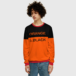 Свитшот мужской Orange Is the New Black, цвет: 3D-красный — фото 2