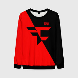 Свитшот мужской FaZe Clan: Red & Black, цвет: 3D-черный