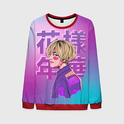 Свитшот мужской Taehyung BTS, цвет: 3D-красный