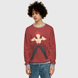 Свитшот мужской Моя Геройская Академия, цвет: 3D-меланж — фото 2