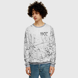 Свитшот мужской ХАОС: GONEFludd, цвет: 3D-меланж — фото 2