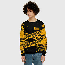 Свитшот мужской PUBG: Only Winner, цвет: 3D-черный — фото 2