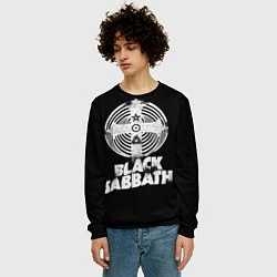 Свитшот мужской Black Sabbath: Faith, цвет: 3D-черный — фото 2