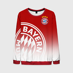 Свитшот мужской ФК Бавария, цвет: 3D-красный