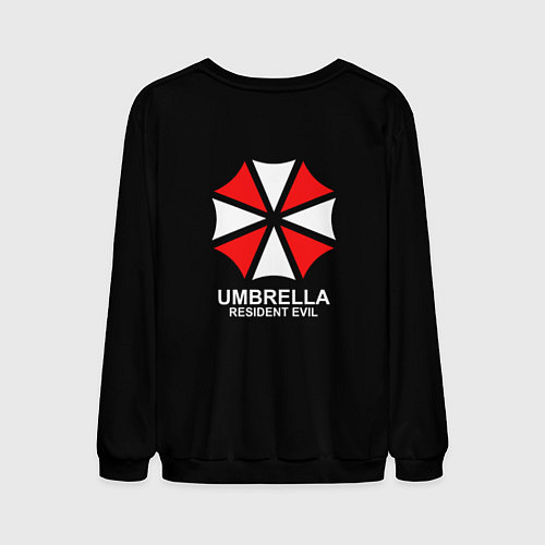 Мужской свитшот UMBRELLA CORP / 3D-Черный – фото 2