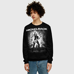 Свитшот мужской Nickelback Rock, цвет: 3D-черный — фото 2