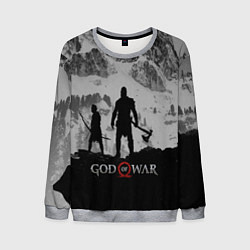 Мужской свитшот God of War: Grey Day