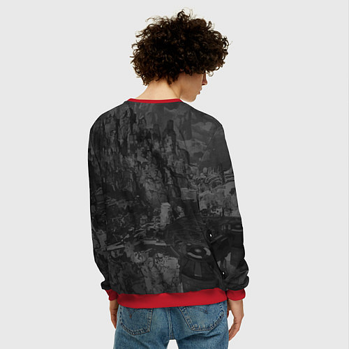 Мужской свитшот You Are The Champion / 3D-Красный – фото 4