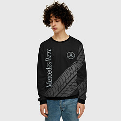 Свитшот мужской Mercedes AMG: Street Style, цвет: 3D-черный — фото 2