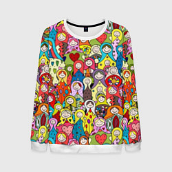 Мужской свитшот Весёлые матрешки