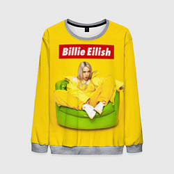 Свитшот мужской Billie Eilish, цвет: 3D-меланж