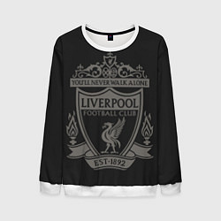 Свитшот мужской Liverpool - Classic Est 1892, цвет: 3D-белый