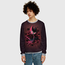 Свитшот мужской Hollow Knight, цвет: 3D-меланж — фото 2