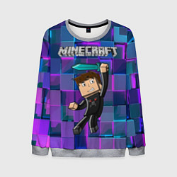 Свитшот мужской MINECRAFT WAR, цвет: 3D-меланж