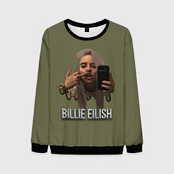 Свитшот мужской BILLIE EILISH, цвет: 3D-черный