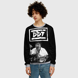 Свитшот мужской ДДТ, цвет: 3D-меланж — фото 2