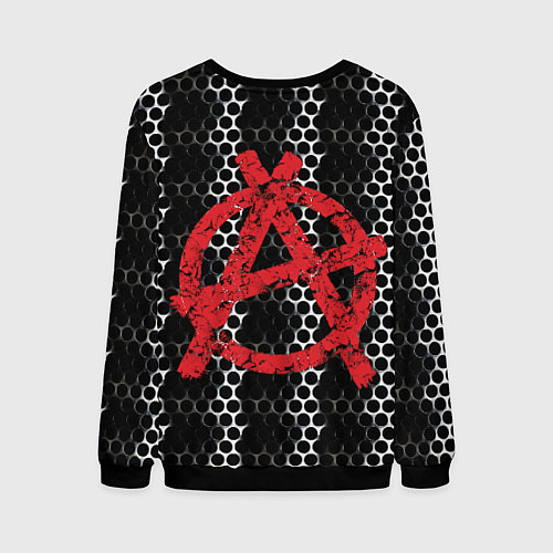 Мужской свитшот Князь Анархия спина / 3D-Черный – фото 2