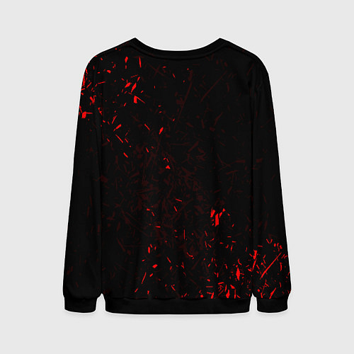 Мужской свитшот АлисА / 3D-Черный – фото 2