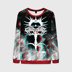 Свитшот мужской GHOSTEMANE GLITCH, цвет: 3D-красный